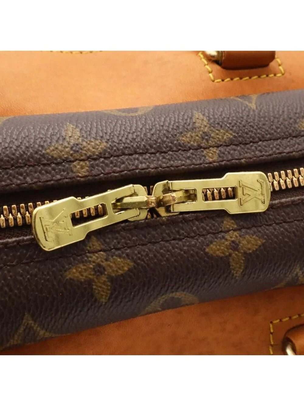 Louis Vuitton Monogram Bowling Vanity Deauville Mini Boston Bag Purse